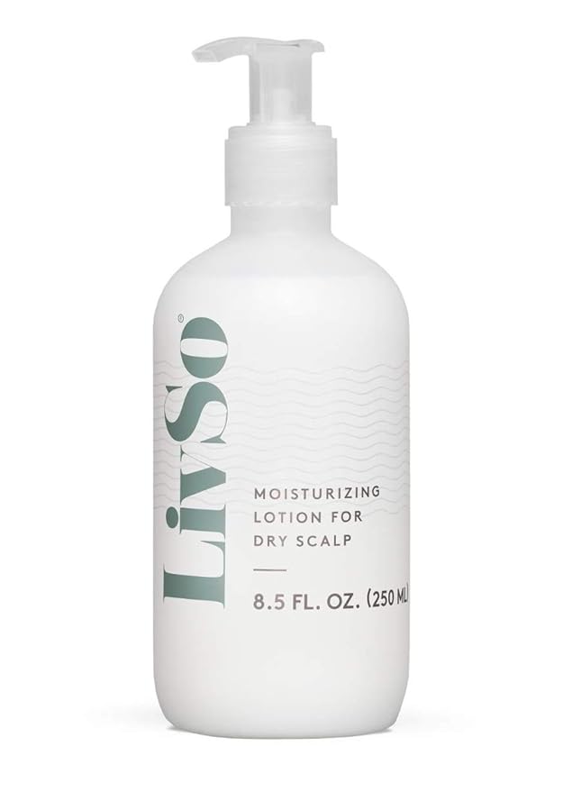 LivSo Moisturizing Scalp Lotion - Moisturizes Hair & Scalp - Naturally Derived - Fresh Feel - Effective (1 Bottle)