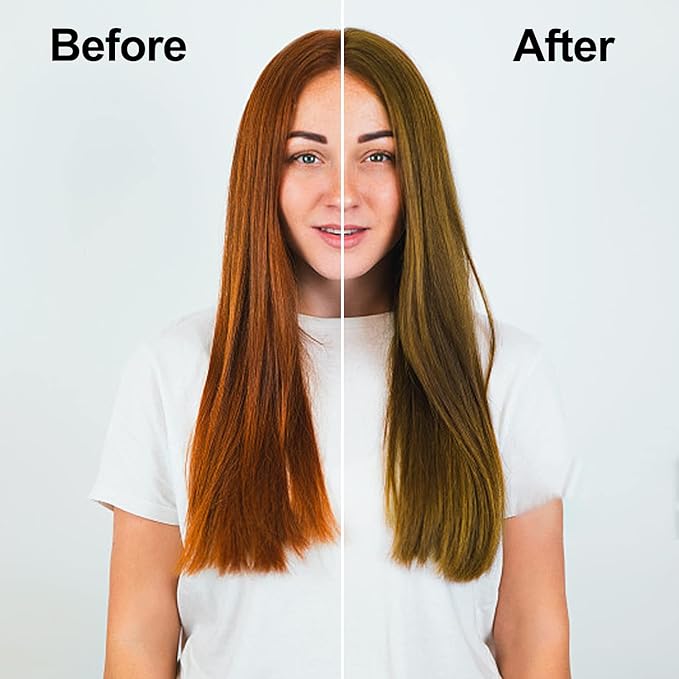 Hair Dye, Hair Dye Shampoo for Women & Men, Color Shampoo Hair Dye 16.10 Fl Oz, Safe and Natural Champu Para Canas (Chestnut Brown)