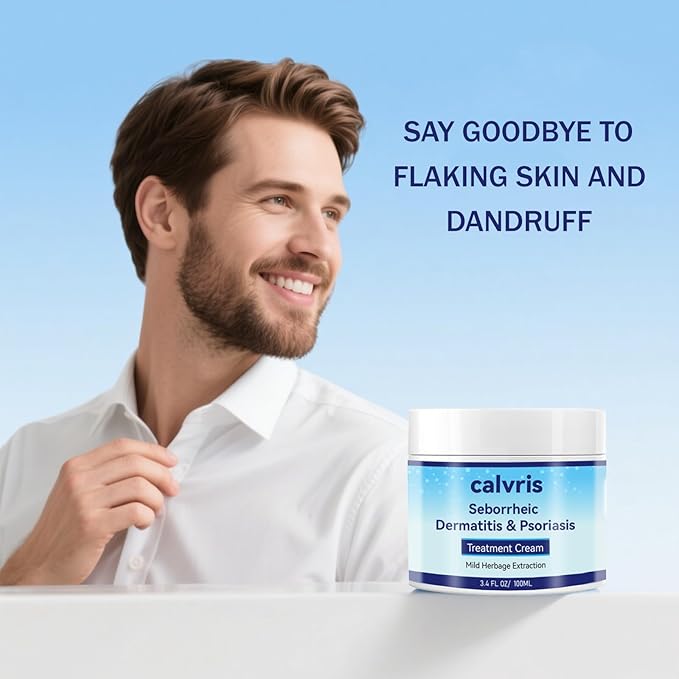 Scalp Comfort Balm - Steroid-Free Botanical Formula for Dry, Itchy Scalp & Skin, 3.4 Fl Oz | Natural Soothing Relief with Cooling Sensation