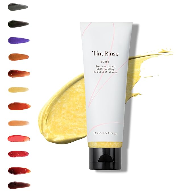 eSalon Color Depositing Hair Color Booster Treatment - Tint Rinse Hair Toner & Enhancer - Professional-Grade Mask - Apply with Shampoo & Conditioner (Warm Beige)