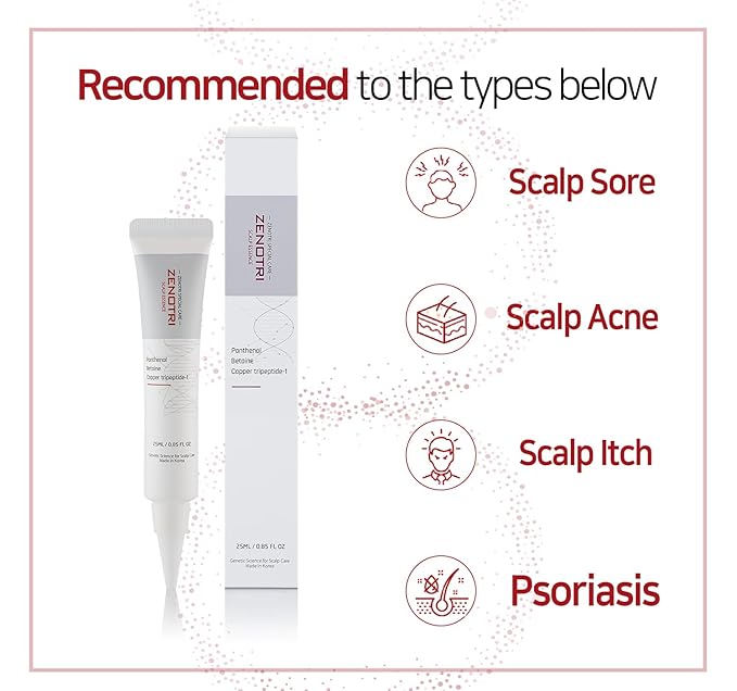 Hair Care Scalp Essence | 25ml 0.85fl oz | Itchy Scalp Acne and Seborrheic Dermatitis Relief | Soothing and Nourishing