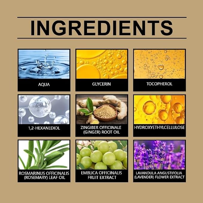 Scalp Roll On Gel Treatment, Nourishing Soothing Hair Care Serum, Lightweight Hydrating Massage Roll On for Daily Use