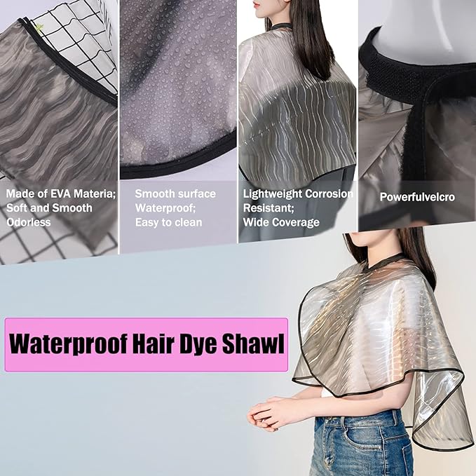 42 Pieces Hair Dye Coloring Kit, Hair Tinting Bowl,Dye Brush,Hair agitator,Ear Cover,HairClip, Hair Coloring Cape,Gloves for DIY Salon Hair Coloring Bleaching Hair Dryers Hair Dye Tools