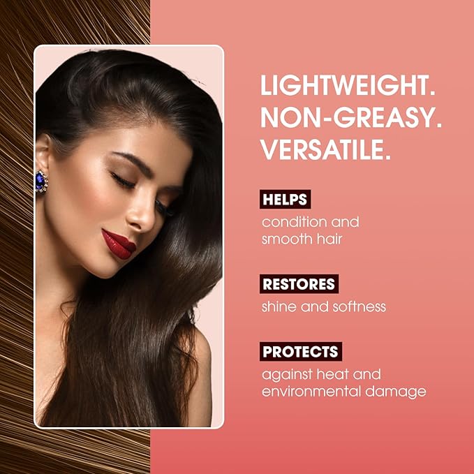 One 'n Only Argan Oil Hair Treatment - Hair Oil Smoothes and Strengthens Dry Damaged Hair, Eliminates Frizz, Creates Brilliant Shines, Non-Greasy Formula, 3.4 Fl. Oz