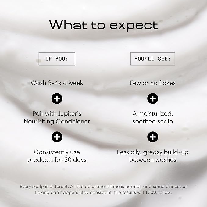 Jupiter Balancing Shampoo and Restoring Serum - Anti Dandruff Shampoo & Serum for Flaky, Itchy, Oily, & Dry Scalp - Nourishes Scalp, Reduces Breakage & Flakes - Color-Safe, Sulfate-Free, Paraben-Free