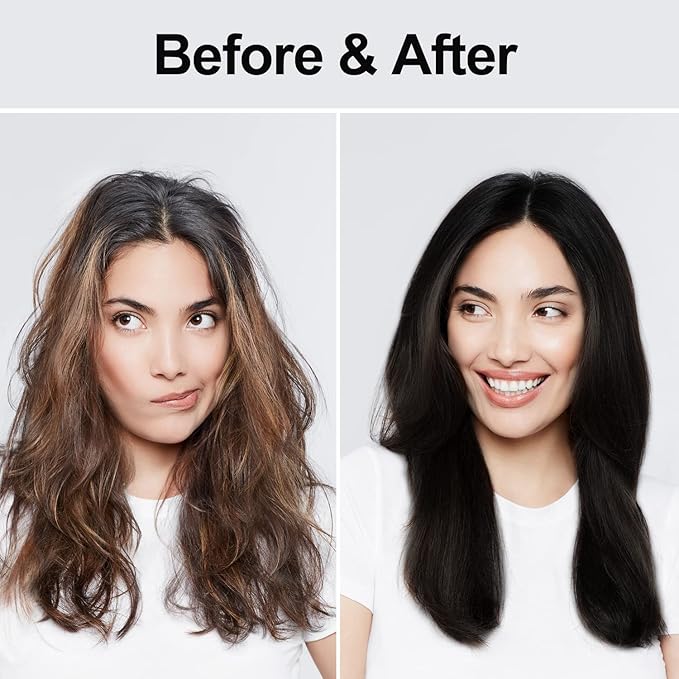 Hair Dye, Hair Dye Shampoo for Women & Men, Color Shampoo Hair Dye 16.14 Fl Oz, Safe and Natural Champu Para Canas (Black)