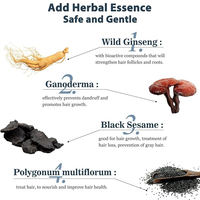 Hair Dye, Hair Dye Shampoo for Women & Men, Color Shampoo Hair Dye 16.10 Fl Oz, Safe and Natural Champu Para Canas (Chestnut Brown)