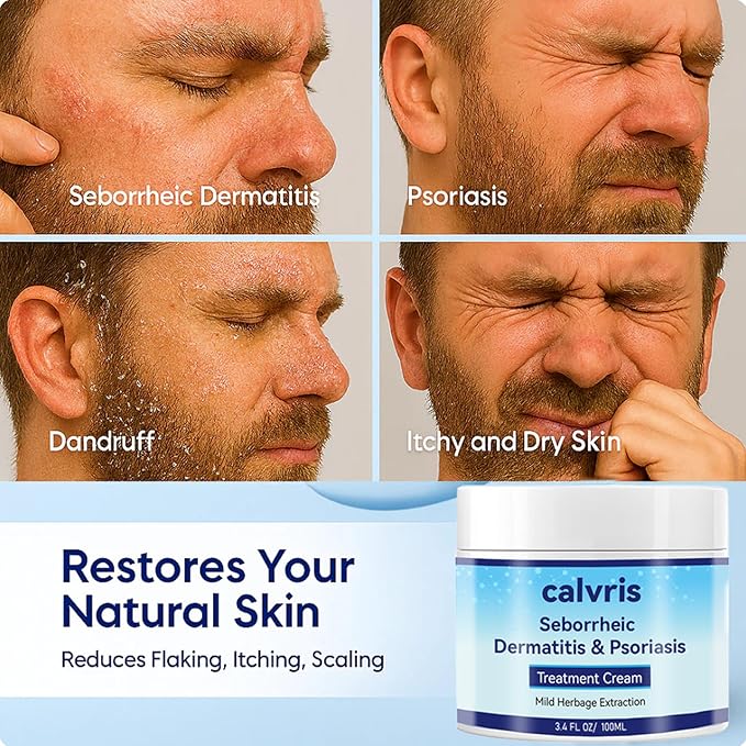 Scalp Comfort Balm - Steroid-Free Botanical Formula for Dry, Itchy Scalp & Skin, 3.4 Fl Oz | Natural Soothing Relief with Cooling Sensation