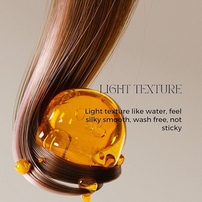 Hair Perfume Oil for Women (Peach Oolong), Argan Oil Heat Protection Spray for Dry, Damaged, Firzzy Hair Care, Long Lasting Fragrance Mist with Keratin & Elastin for Nourish & Smooth 2.7 fl oz