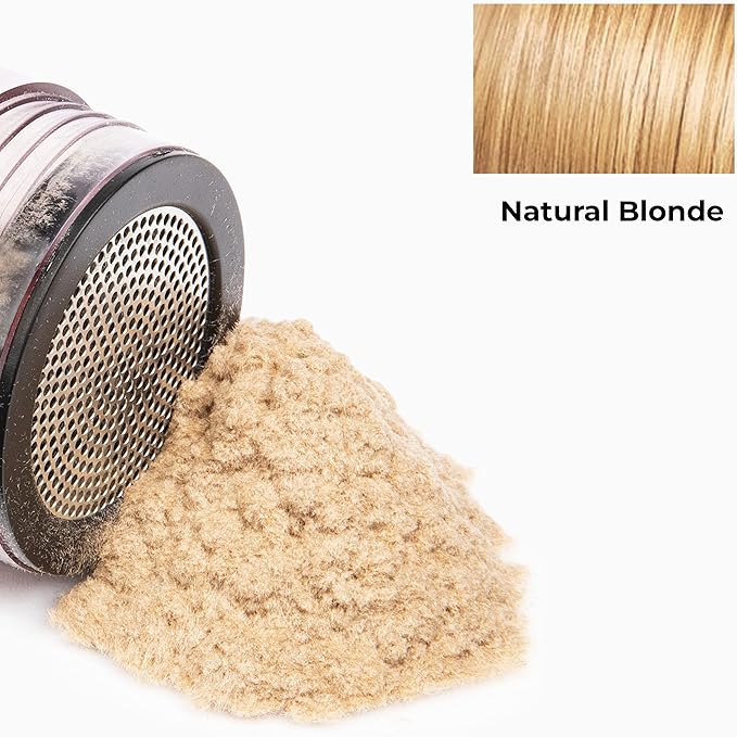 Caboki Sample. Get 10X Fuller Hair Instantly. All-Natural Fill-In Hair Fiber (Trial Size, 10-Day Supply). Natural Blonde