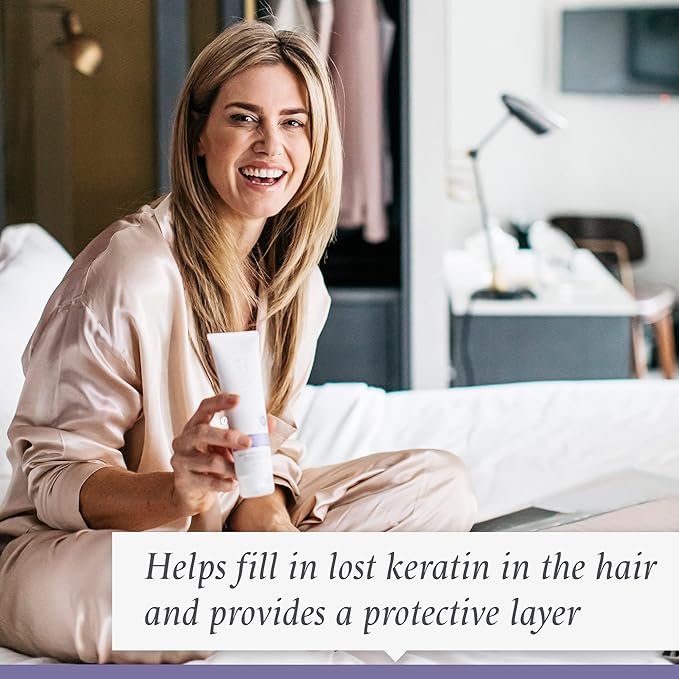 PHILIP KINGSLEY Pure Blonde Booster Purple Mask for Blonde Platinum Silver Gray Bleached Brassy Hair Weekly Toner for Orange Brassiness and Yellow Tones, 5.07 oz