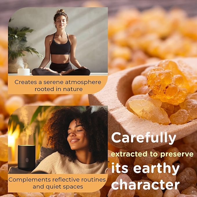 Frankincense Essential Oil – Pure and Natural Boswellia Oil for Diffusers, Skin Care, Hair and Scalp Blends, Massage, Soap and Candle Making, DIY and Home Fragrance – with Dropper, 4 oz