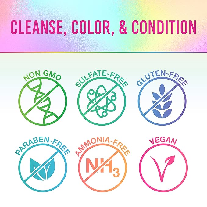 Punky Colour 3-in-1 Color Depositing Hair Cleanser & Conditioner, 8.5 fl oz. (Pinktabulous)