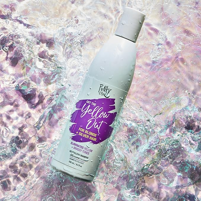 Punky Colour 3-in-1 Color Depositing Hair Cleanser & Conditioner - Tones & Refreshes Color, Sulfate-Free, 8.5 fl oz. (Yellow Out)